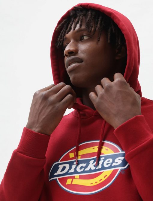 Dickies Icon Logo Hoodie Biking Red