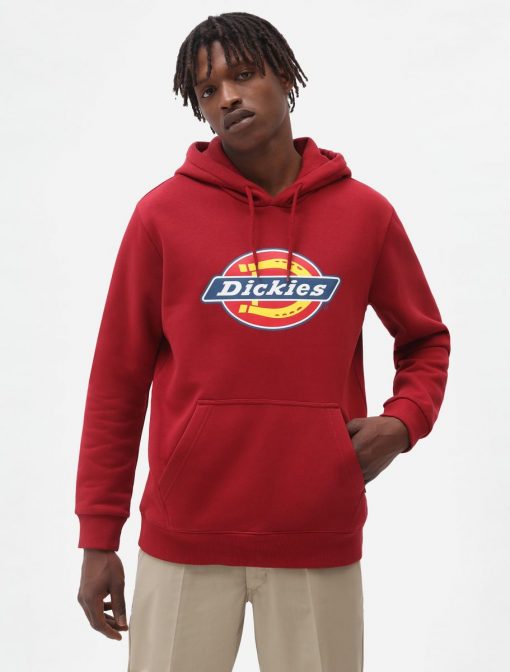 Dickies Icon Logo Hoodie Biking Red