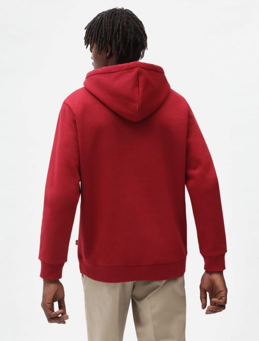 Dickies Icon Logo Hoodie Biking Red