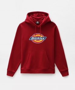 Dickies Icon Logo Hoodie Biking Red