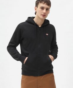 Dickies Oakport Zip Hoodie Black