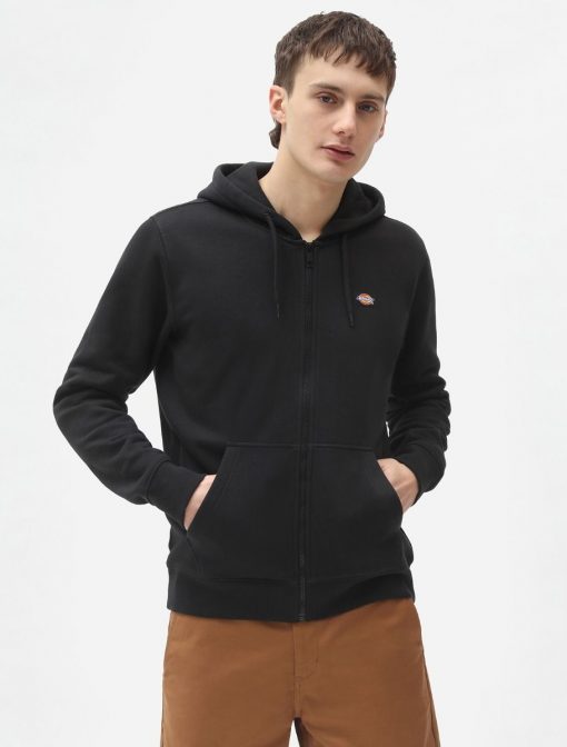 Dickies Oakport  Zip Hoodie Black