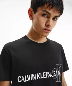 Calvin Klein Graphic Logo Tee Black