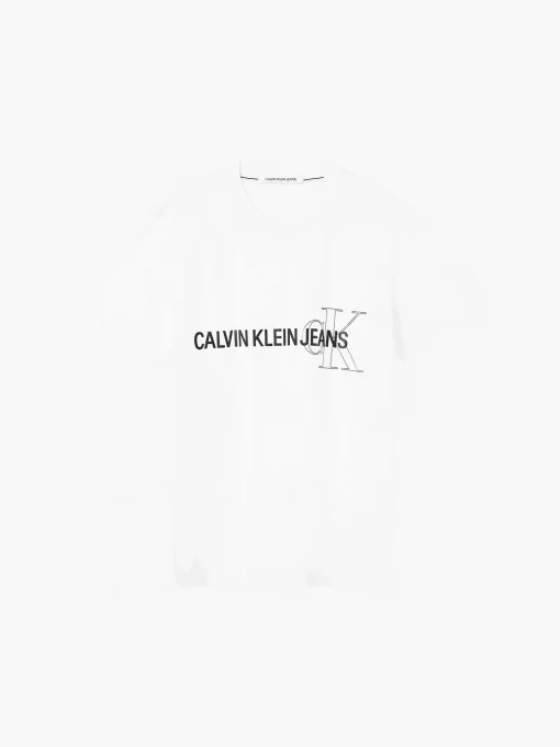 Calvin Klein Graphic Logo Tee Bright White