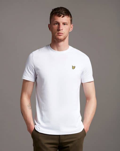 Lyle & Scott Plain T-shirt White