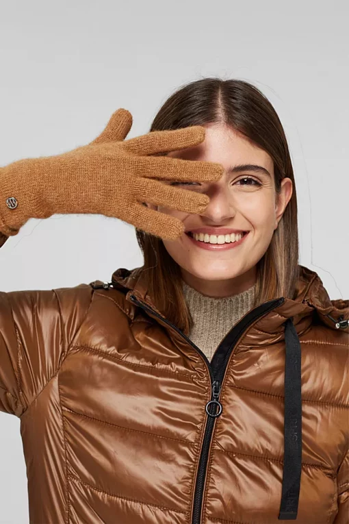 Esprit Gloves Caramel