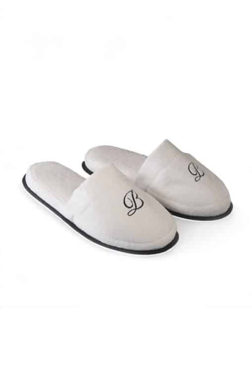 Balmuir Portofino Slippers White