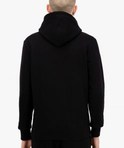 Champion Script Logo Hoodie Black