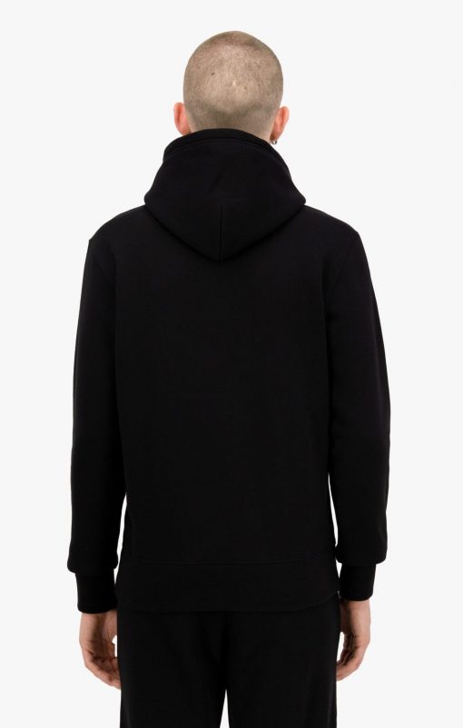 Champion Script Logo Hoodie Black