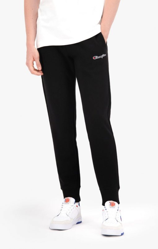 Champion Rib Cuff Pants Black