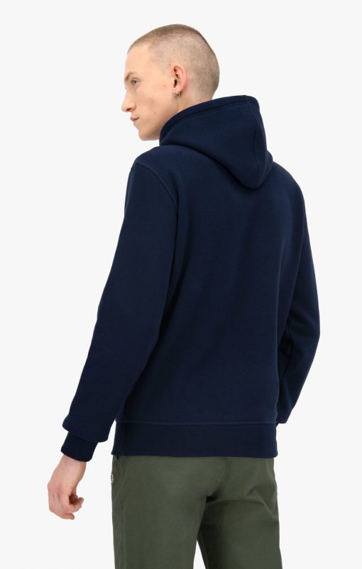 Champion Collegiate Logo Hoodie Dark Blue