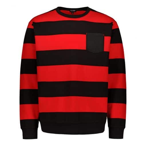 Billebeino Striped Sweatshirt Red/Black