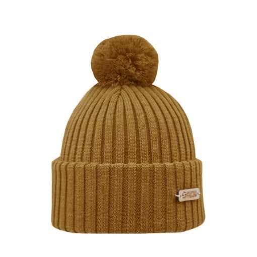 Superyellow Kide Beanie Mustard