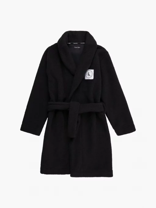 Calvin Klein CK One Unisex Bathrobe Black