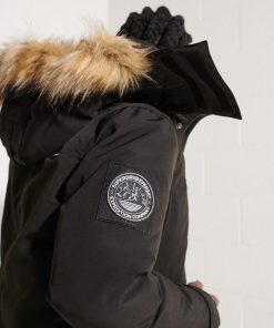 Superdry Code Everest Parka Coat Black