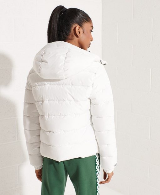 Superdry Hooded Spirit Sports Puffer Jacket Optic