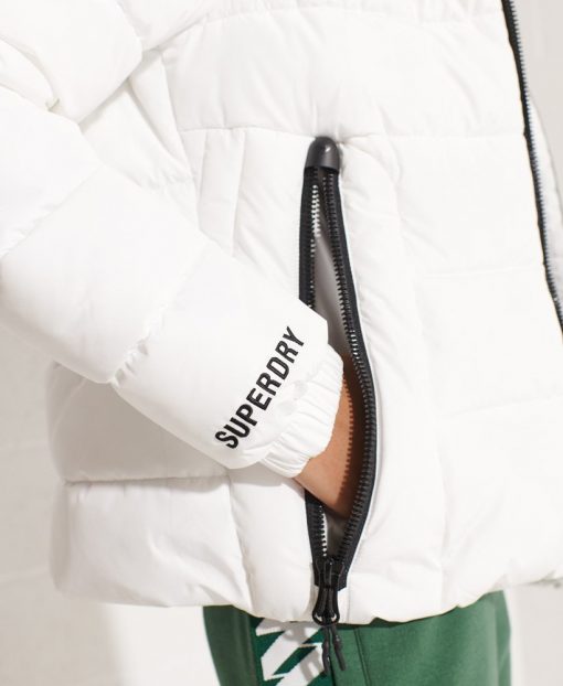 Superdry Hooded Spirit Sports Puffer Jacket Optic