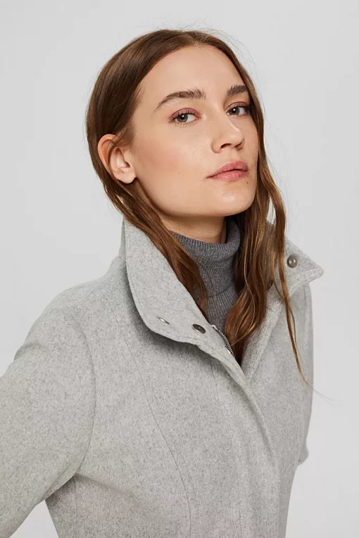 Esprit Coat Light Grey