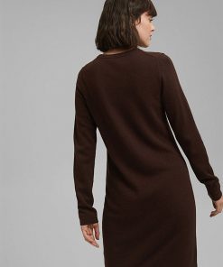 Esprit Knitted Dress Brown