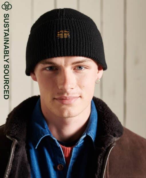 Superdry Radar Beanie Black