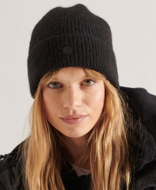 Superdry Luxe Beanie Black