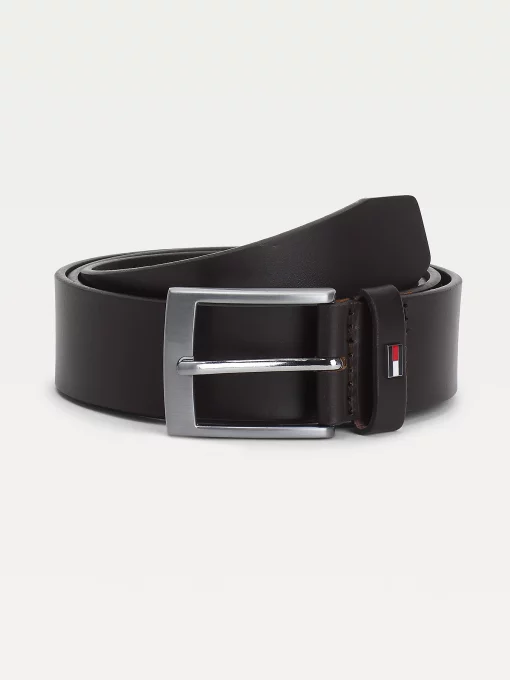 Tommy Hilfiger Adan Leather Belt Gift Set Testa Di Moro