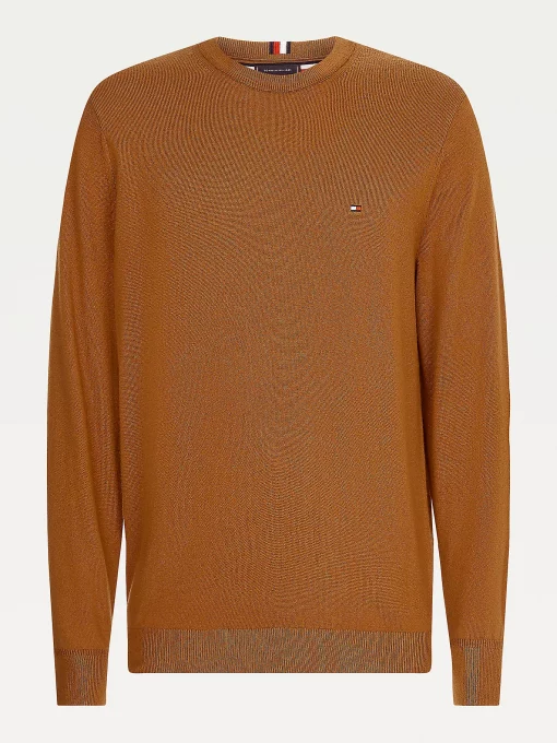 Tommy Hilfiger Pima Cotton Cashmere Sweater Highland Khaki