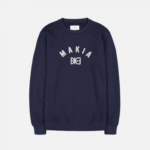 Makia Brand Sweatshirt Dark Blue