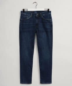 Gant Hayes Slim Fit Jeans Dark Blue Worn In