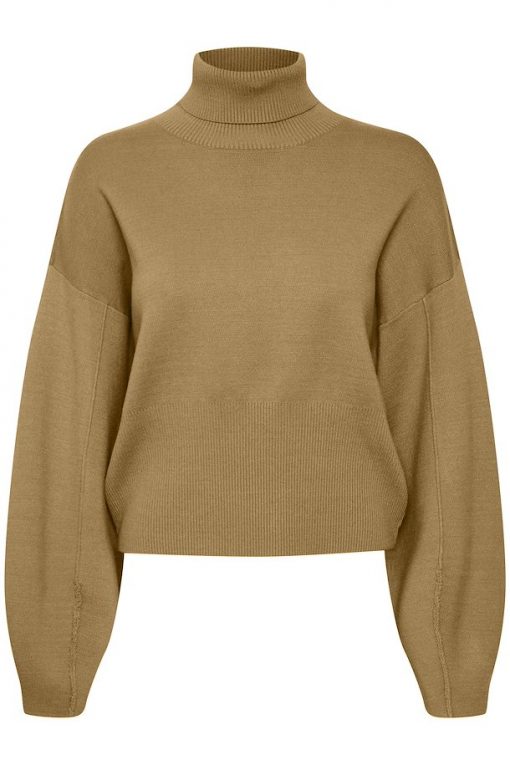 Gestuz Talligz Short Pullover Tiger´s Eye