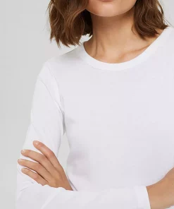 Esprit Long Sleeve Tee White