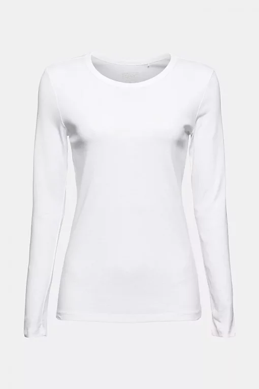 Esprit Long Sleeve Tee White