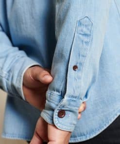 Superdry Denim Work Shirt Vintage Wash