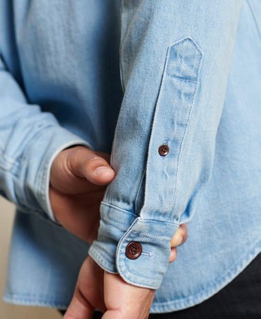 Superdry Denim Work Shirt Vintage Wash