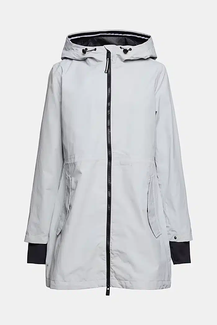Buy Esprit Parka Jacket Pastel Grey - Scandinavian Fashion Store