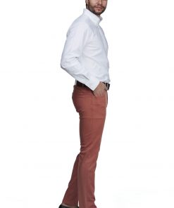 Hansen & Jacob 5-Pkt Cut´n Sew Pants Red Rust