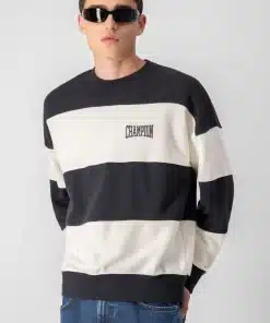 Champion Bookstore Logo Stripe Sweatshirt