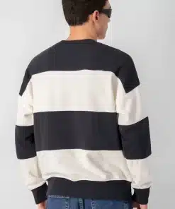 Champion Bookstore Logo Stripe Sweatshirt