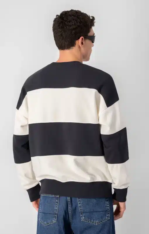 Champion Bookstore Logo Stripe Sweatshirt
