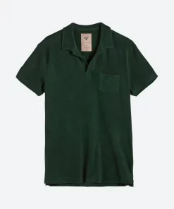 OAS Green Polo Terry Shirt