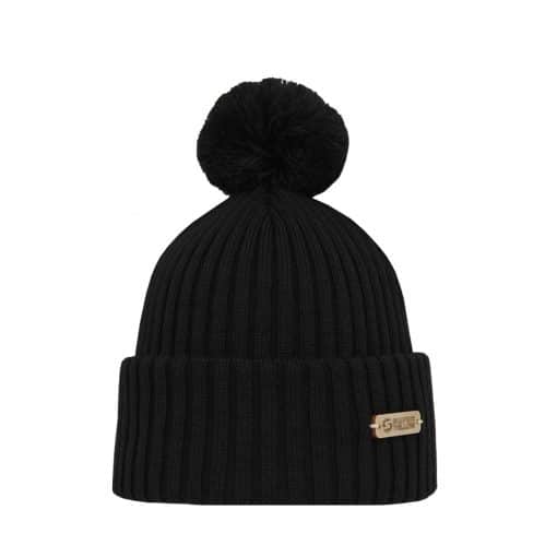 Superyellow Kide Beanie Black