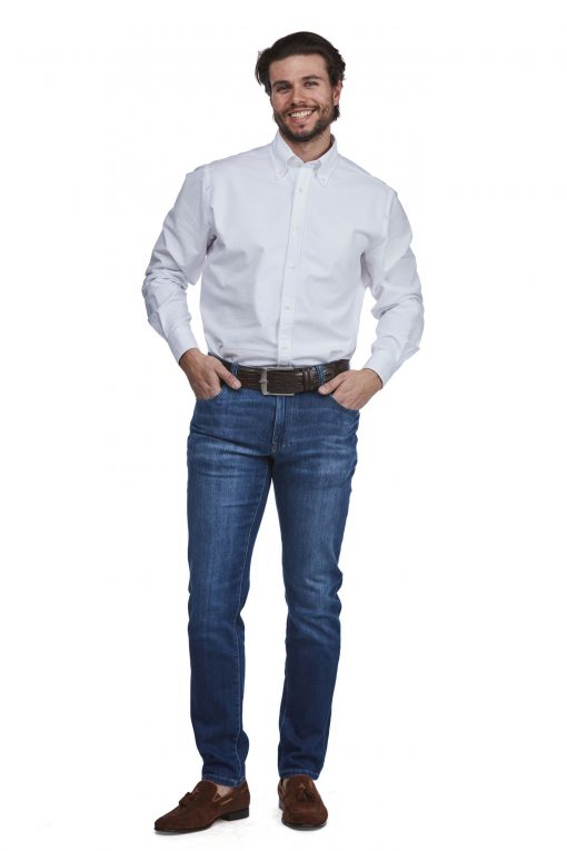 Hansen & Jacob 5-Pkt Cape Town Silk Touch Jeans Lt Blue