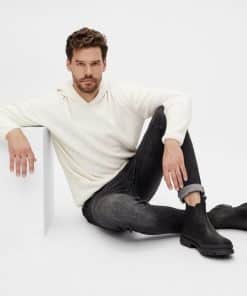 Bianco Biagrant Chelsea Boot Black