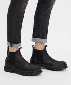 Bianco Biagrant Chelsea Boot Black