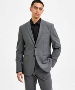 Selected Homme Josh Blazer Grey