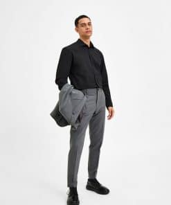 Selected Homme Josh Pants Grey