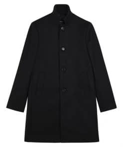 J.Lindeberg Holger Melton Wool Coat Black