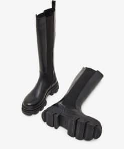 Bianco Biaginny Long Boots Black