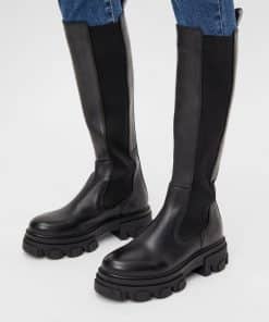 Bianco Biaginny Long Boots Black