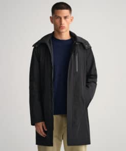 Gant Padded Car Coat Black